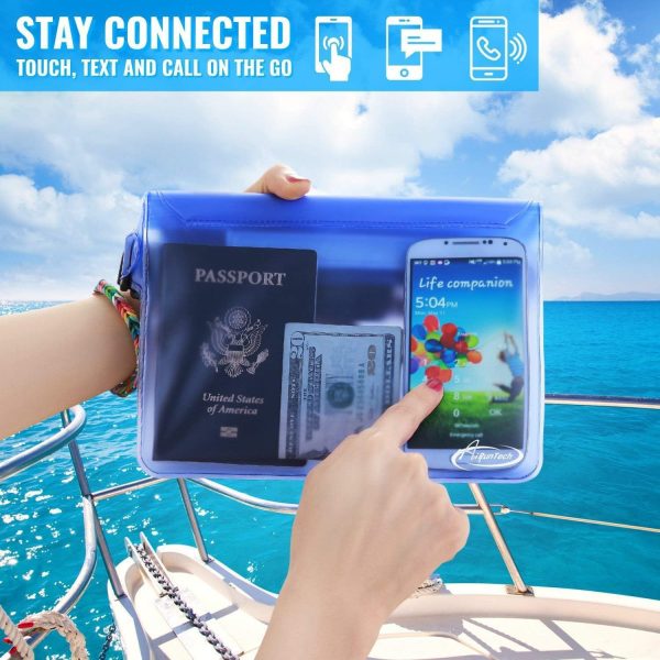 AiRunTech Waterproof Fanny Pack,Waterproof Pouch for Phone Passport Wallet Purse with Waist Strap,Floating Waterproof Bags for Travel Beach Swimming Kayaking Boating Pool Accessories - Image 12