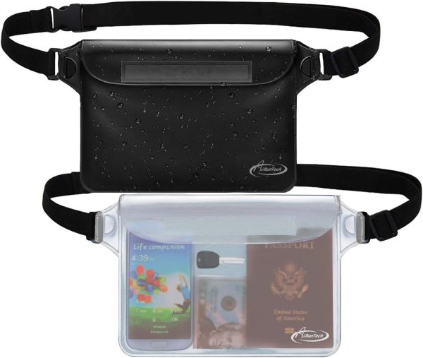 AiRunTech Waterproof Fanny Pack,Waterproof Pouch for Phone Passport Wallet Purse with Waist Strap,Floating Waterproof Bags for Travel Beach Swimming Kayaking Boating Pool Accessories - Image 15
