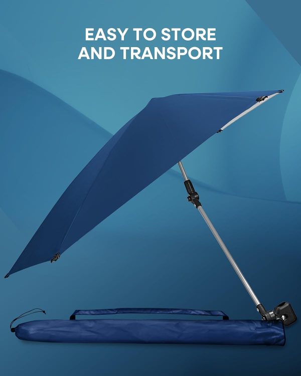 Sport-Brella Versa-Brella SPF 50+ Adjustable Umbrella with Universal Clamp - Image 22