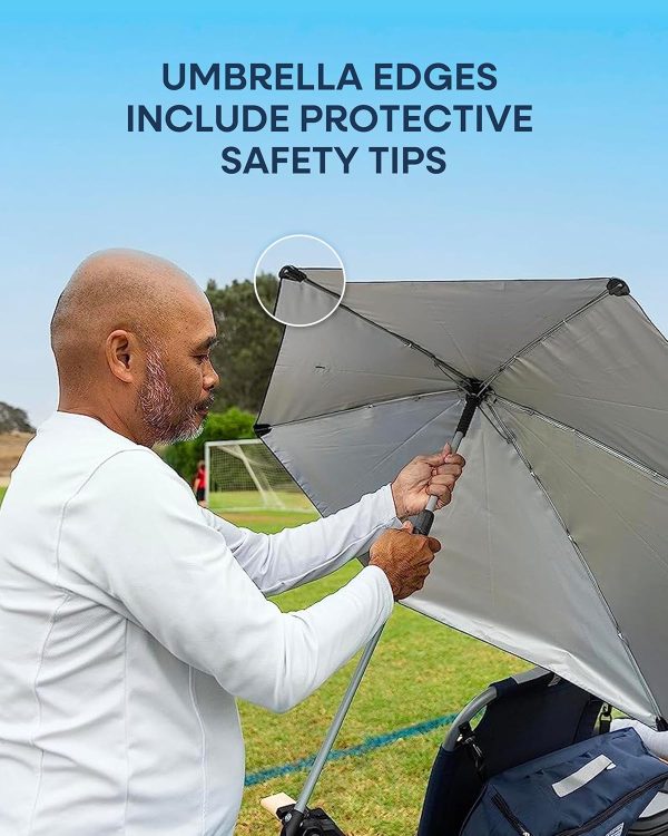 Sport-Brella Versa-Brella SPF 50+ Adjustable Umbrella with Universal Clamp - Image 23