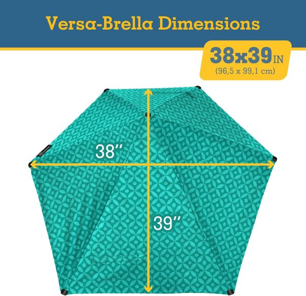 Sport-Brella Versa-Brella SPF 50+ Adjustable Umbrella with Universal Clamp - Image 28