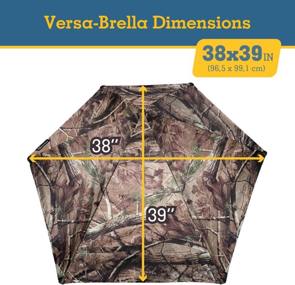 Sport-Brella Versa-Brella SPF 50+ Adjustable Umbrella with Universal Clamp - Image 49