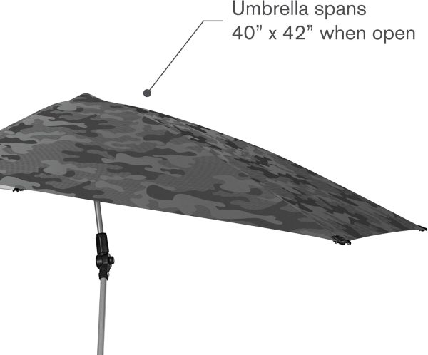 Sport-Brella Versa-Brella SPF 50+ Adjustable Umbrella with Universal Clamp - Image 57