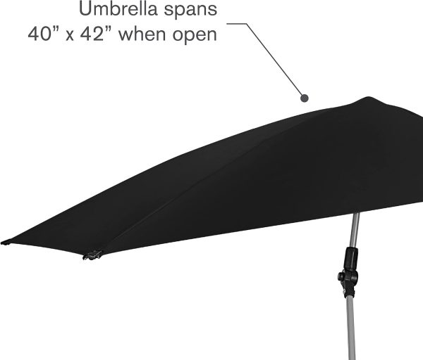 Sport-Brella Versa-Brella SPF 50+ Adjustable Umbrella with Universal Clamp - Image 62