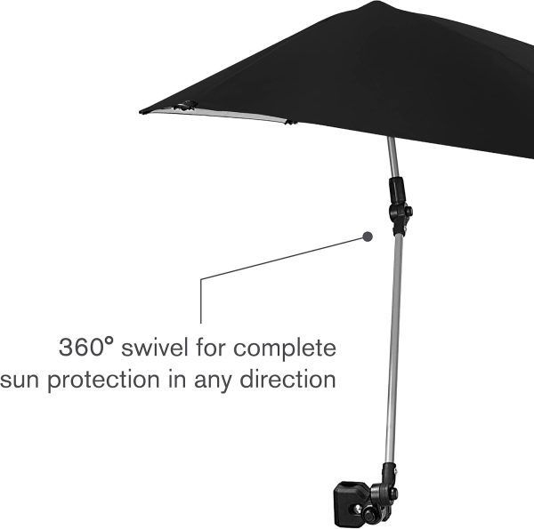 Sport-Brella Versa-Brella SPF 50+ Adjustable Umbrella with Universal Clamp - Image 63