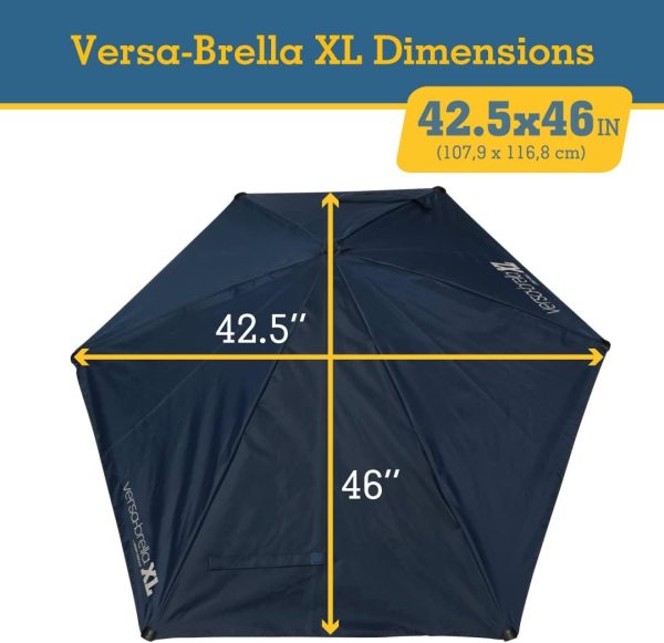 Sport-Brella Versa-Brella SPF 50+ Adjustable Umbrella with Universal Clamp - Image 74