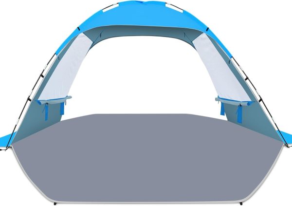 Gorich Beach Tent Sun Shelter for 3/4-5/6-7/8-10 Person with UPF 50＋ UV Protection, Lightweight & Easy Setup Beach Shade Canopy, Portable Beach Shade Tent Beach Cabana - Image 77