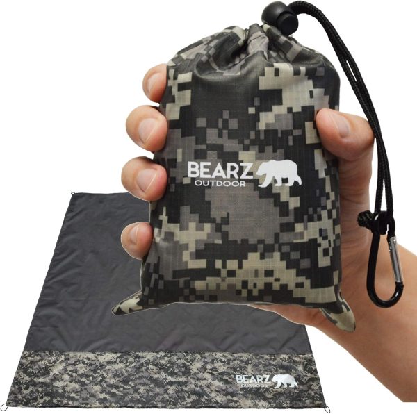 Pocket Blanket - Beach Blanket Waterproof Sandproof, Picnic Blankets Waterproof Foldable, Lightweight & Compact for Hiking, Camping, Travel, Festival Accessories - Image 15