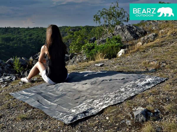 Pocket Blanket - Beach Blanket Waterproof Sandproof, Picnic Blankets Waterproof Foldable, Lightweight & Compact for Hiking, Camping, Travel, Festival Accessories - Image 17